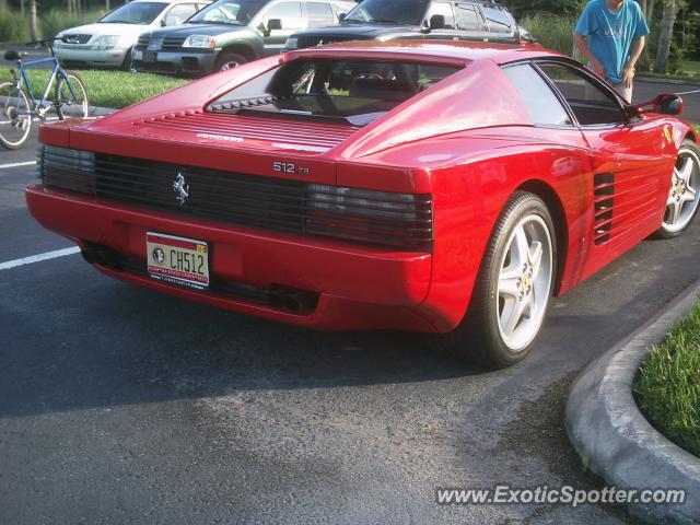 Ferrari Testarossa spotted in Ponte Vedra, Florida