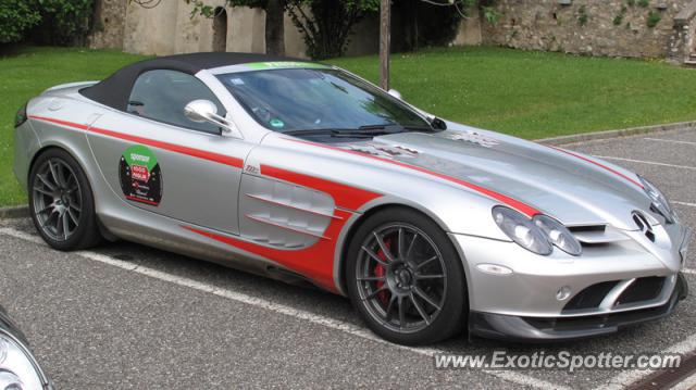 Mercedes SLR spotted in Carzago Di Calvagese, Italy