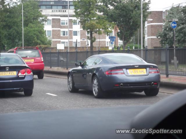 Aston Martin DB9 spotted in London, United Kingdom