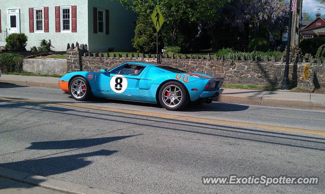 Ford GT spotted in Skippack, Pennsylvania