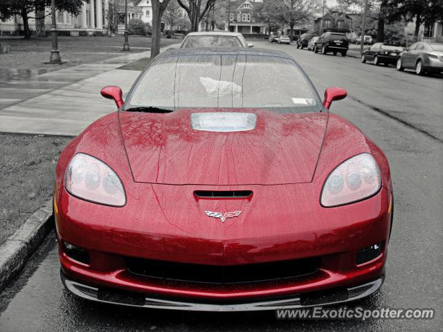 Chevrolet Corvette ZR1 spotted in Oneonta, New York