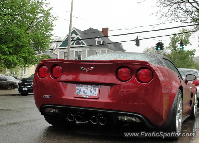 Chevrolet Corvette ZR1 spotted in Oneonta, New York
