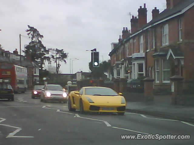 Lamborghini Gallardo spotted in Stratford-Upon-Avon, United Kingdom