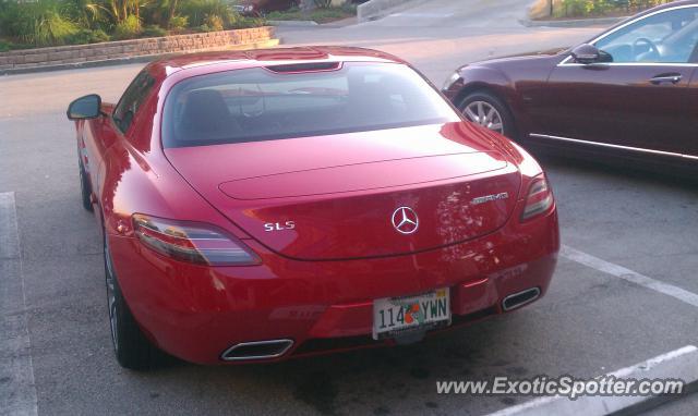 Mercedes SLS AMG spotted in Jacksonville, Florida