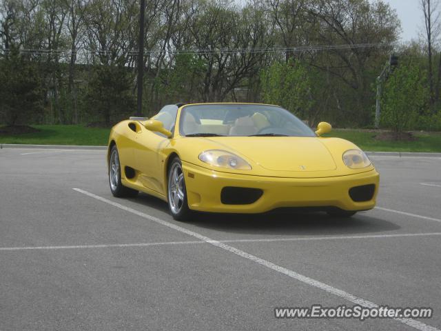 Ferrari 360 Modena spotted in Deer Park, Illinois