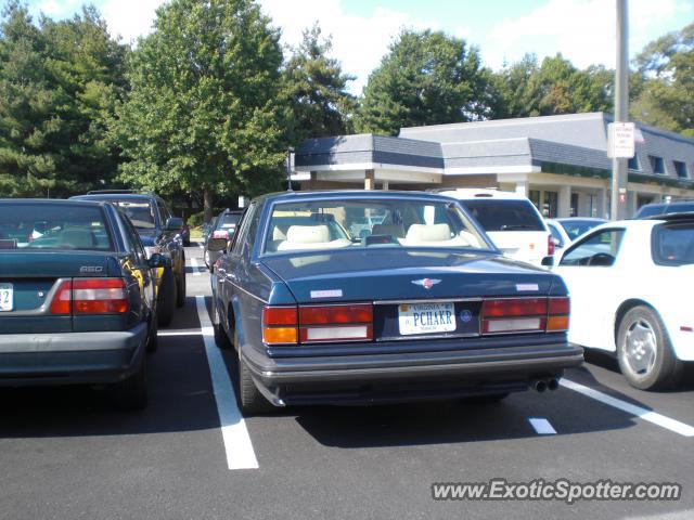 Bentley Arnage spotted in Fairfax Station, Virginia