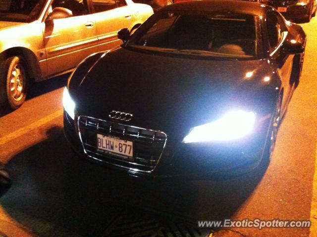 Audi R8 spotted in London, Ontario, Canada