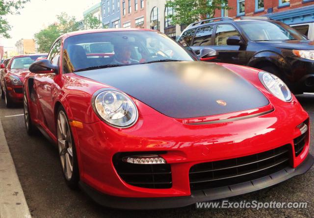 Porsche 911 GT2 spotted in Red Bank, New Jersey