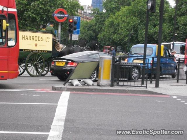 Aston Martin Vanquish spotted in London, United Kingdom