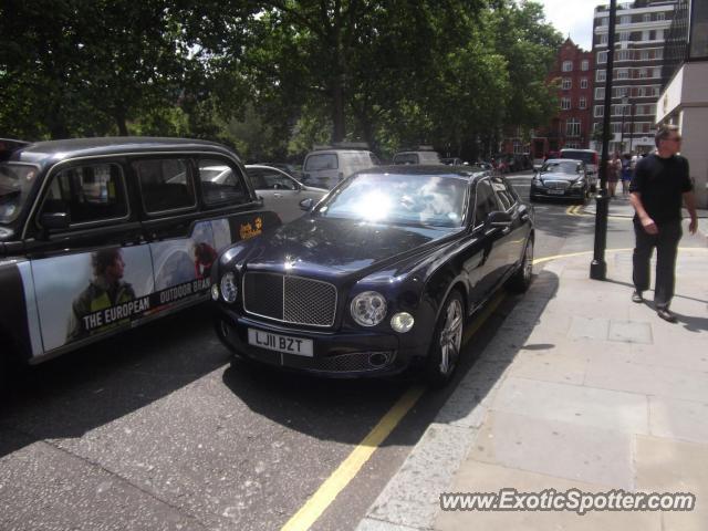 Bentley Mulsanne spotted in London, United Kingdom