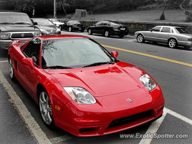 Acura NSX spotted in Greenwich, Connecticut