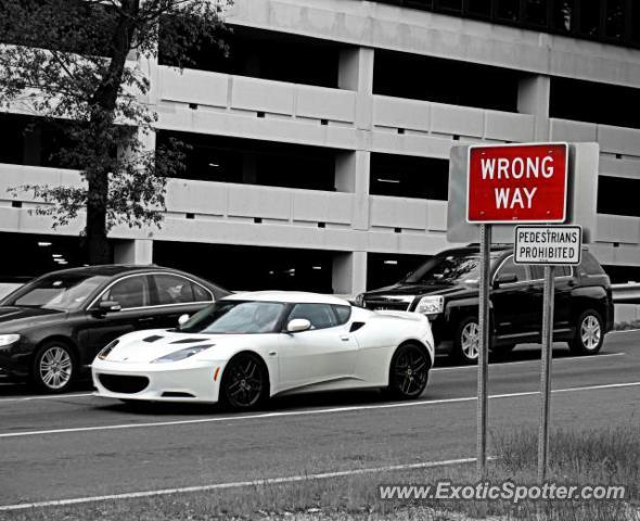 Lotus Evora spotted in Greenwich, Connecticut