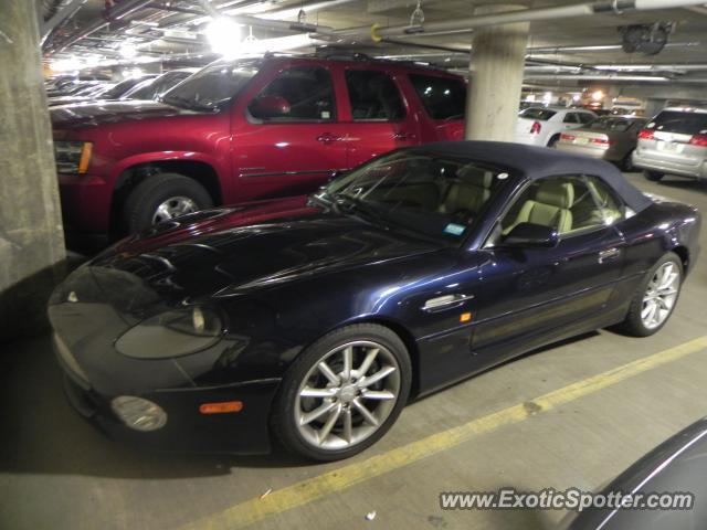 Aston Martin DB7 spotted in Princeton, New Jersey