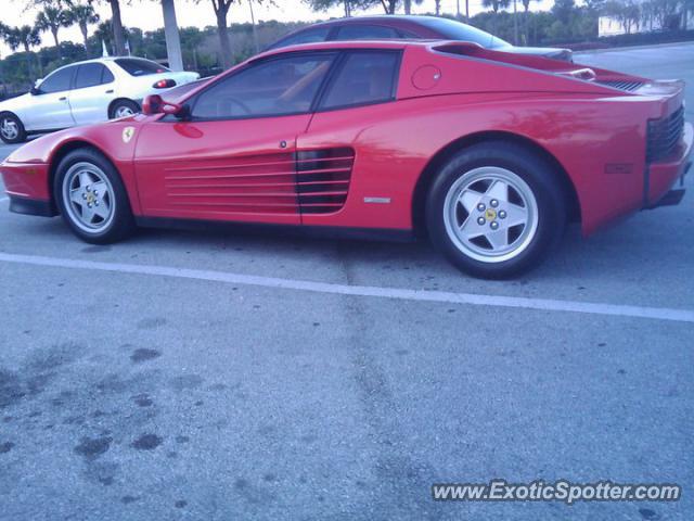 Ferrari Testarossa spotted in Lakeland, Florida