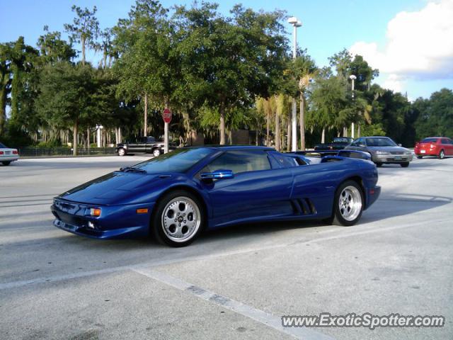 Lamborghini Diablo spotted in Lakeland, Florida