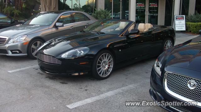 Aston Martin DB9 spotted in Jacksonville, Florida