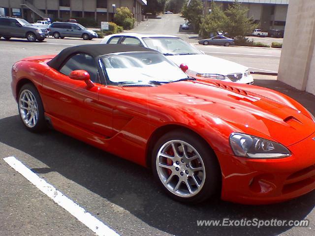Dodge Viper spotted in Redding , California