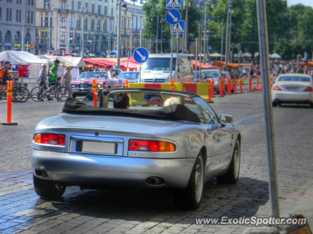 Aston Martin DB7 spotted in Helsinki, Finland