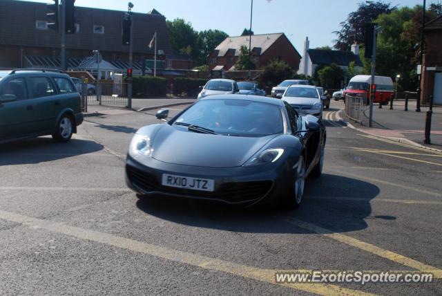 Mclaren MP4-12C spotted in Hereford, United Kingdom