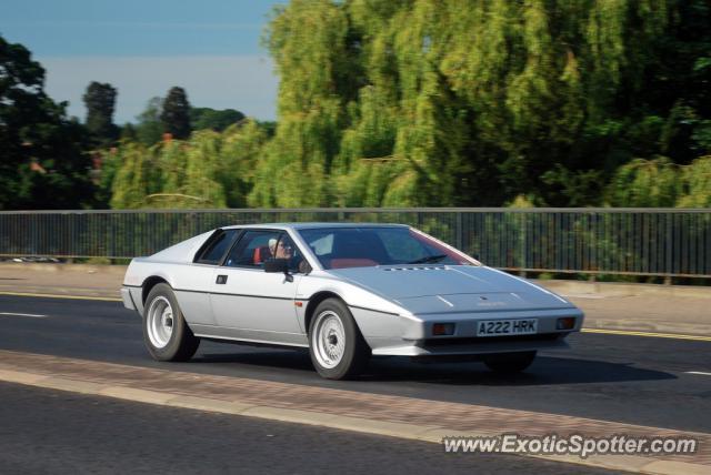 Lotus Esprit spotted in Hereford, United Kingdom