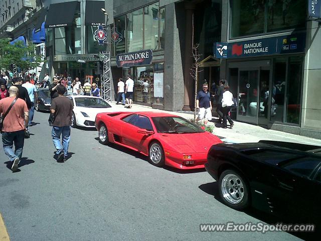 Lamborghini Diablo spotted in Montreal, Canada