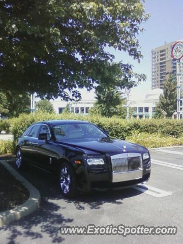 Rolls Royce Ghost spotted in Rockville, Maryland