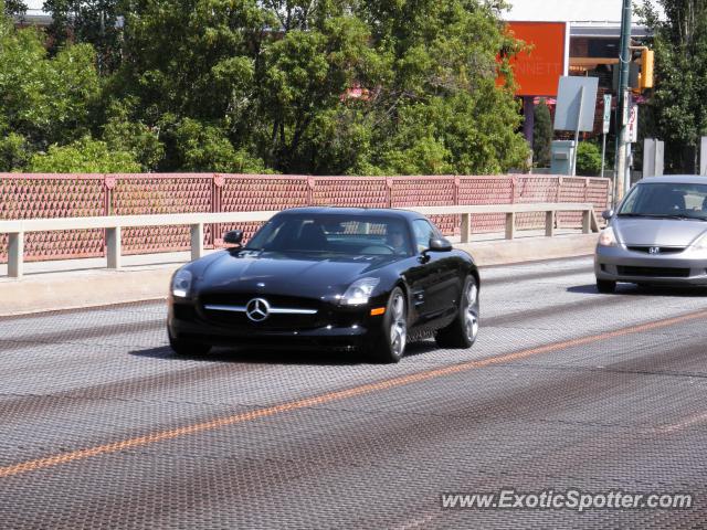 Mercedes SLS AMG spotted in Edmonton, Canada