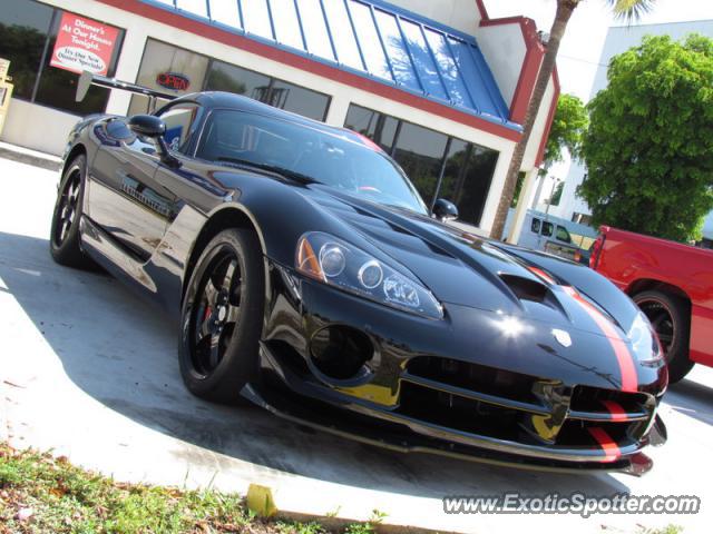Dodge Viper spotted in Palm Beach, Florida