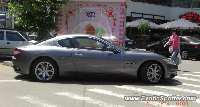 Maserati GranTurismo spotted in Braila, Romania
