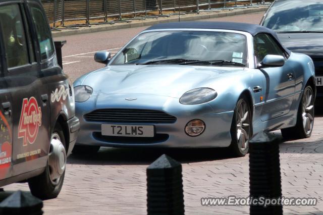 Aston Martin DB7 spotted in London, United Kingdom