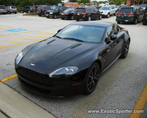 Aston Martin Vantage spotted in Deerpark, Illinois
