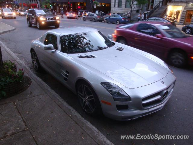 Mercedes SLS AMG spotted in Montreal, Canada