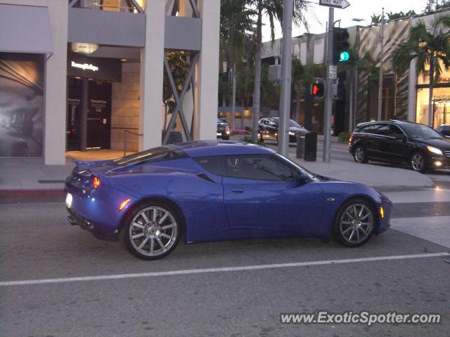 Lotus Evora spotted in Beverly Hills, California