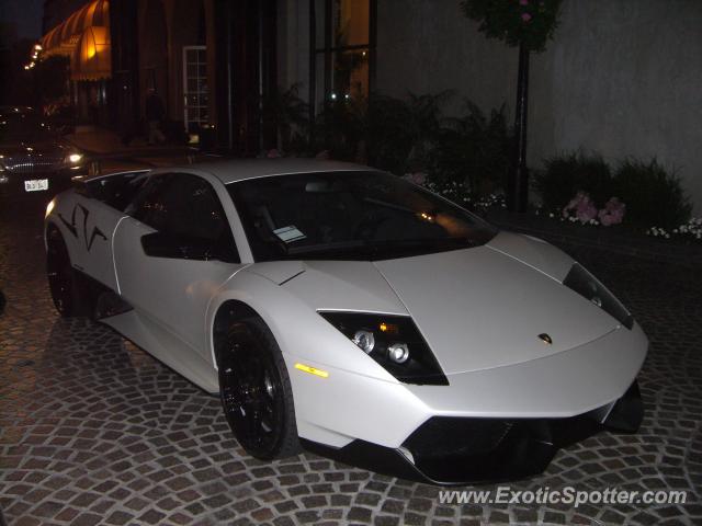 Lamborghini Murcielago spotted in Beverly Hills, California