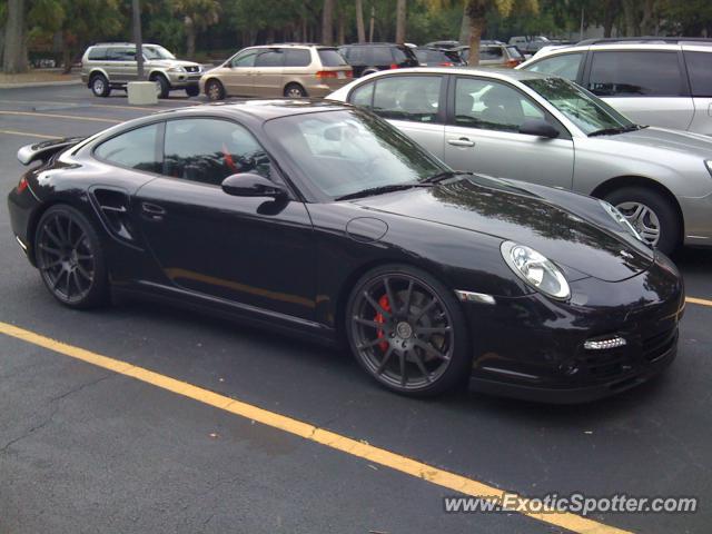 Porsche 911 Turbo spotted in Hilton Head Island, South Carolina
