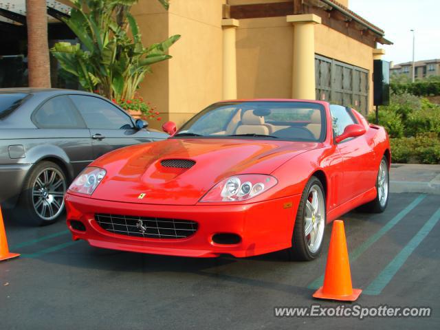 Ferrari 575M spotted in Newport Beach, California