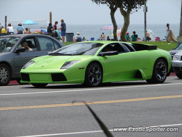 Lamborghini Murcielago spotted in Laguna Beach, California