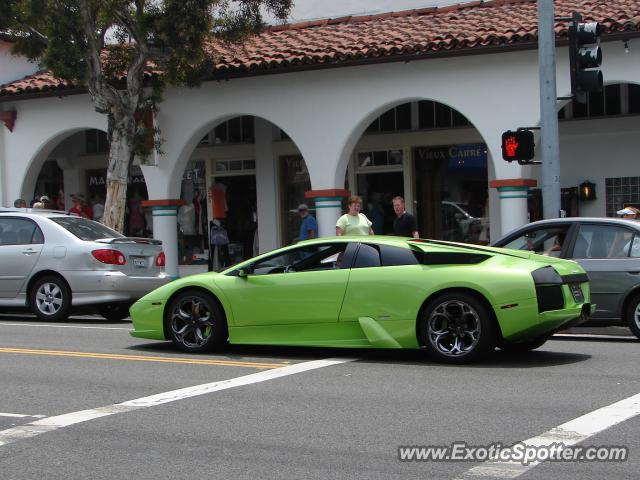Lamborghini Murcielago spotted in Laguna Beach, California