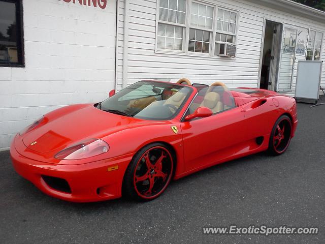 Ferrari 360 Modena spotted in Baltimore, Maryland