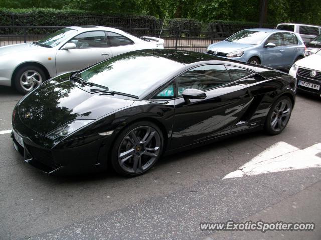 Lamborghini Gallardo spotted in London, United Kingdom