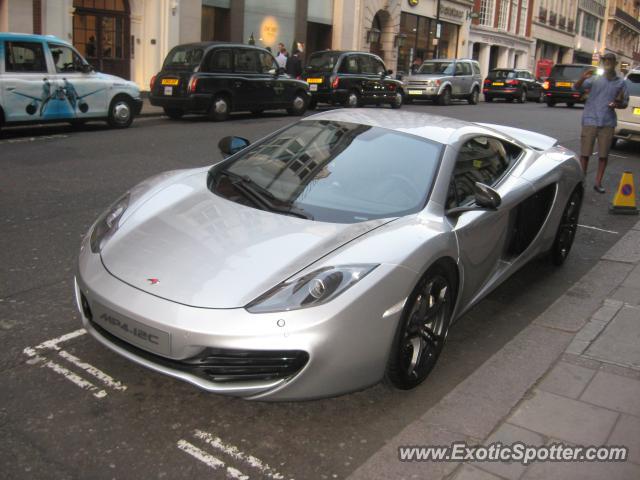 Mclaren MP4-12C spotted in London, United Kingdom