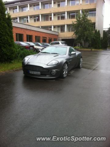 Aston Martin DBS spotted in Vilnius,Lithuania, Lithuania