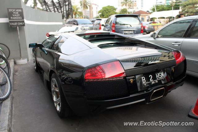 Lamborghini Murcielago spotted in Jakarta, Indonesia