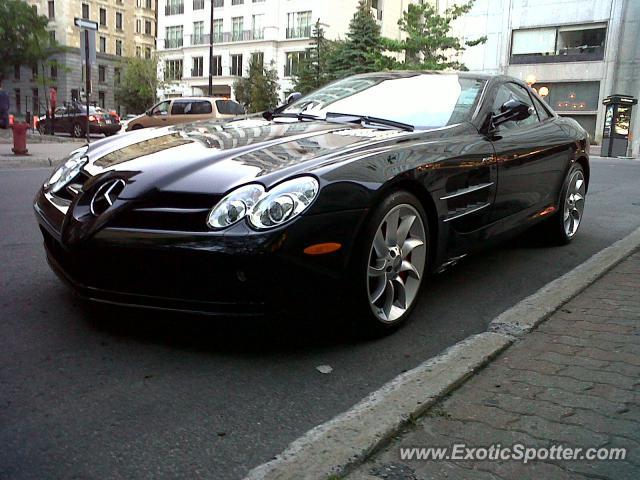 Mercedes SLR spotted in Montreal, Canada