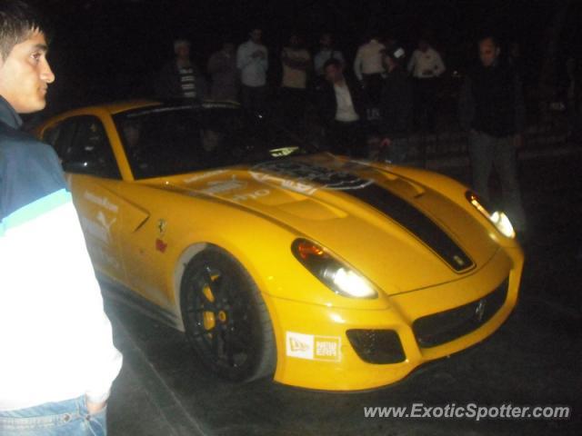 Ferrari 599GTB spotted in Istanbul, Turkey