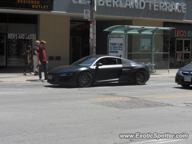 Audi R8 spotted in Yorkville, Canada