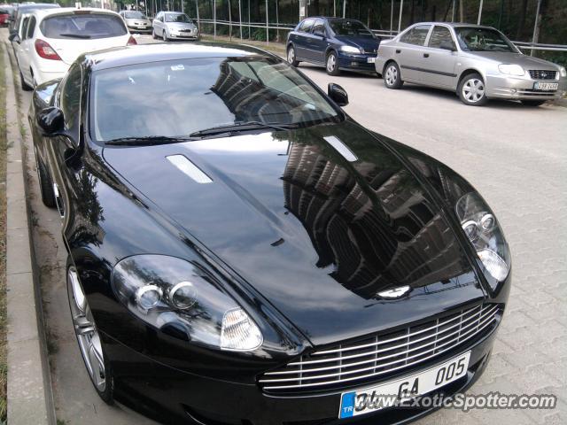 Aston Martin DB9 spotted in Istanbul, Turkey