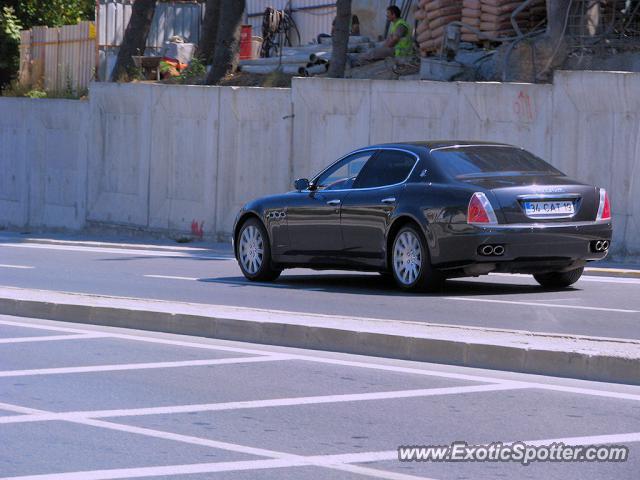 Maserati Quattroporte spotted in Istanbul, Turkey
