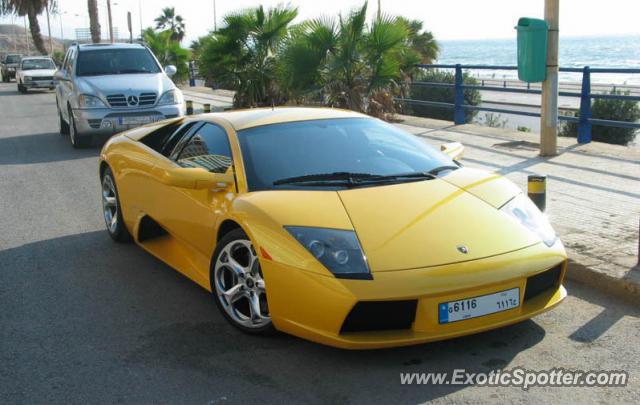 Lamborghini Murcielago spotted in Beirut, Lebanon