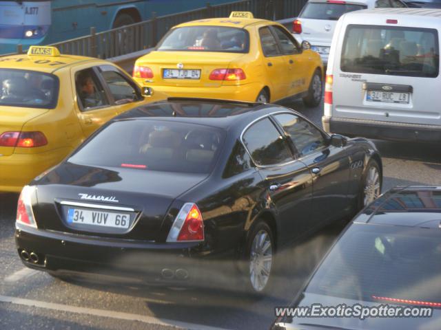 Maserati Quattroporte spotted in Istanbul, Turkey